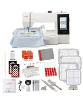 Janome Memory Craft 500E Limited Edition Embroidery Machine w/Bonus Bundle