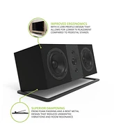 Kanto S10 Low-Profile Angled Sound Bar and Center Channel Speaker Stand