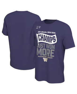 Big Boys Purple Nike College Football Playoff 2024 Sugar Bowl Champions Locker Room T-shirt