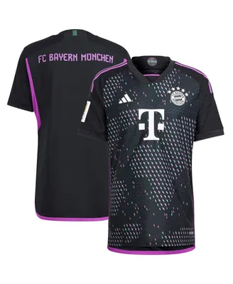 Men's adidas Black Bayern Munich 2023/24 Away Authentic Patch Jersey