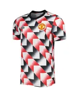 Men's adidas White Manchester United 2022 Pre-Match Top