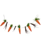 Northlight 3.25' Carrots and Twigs Artificial Easter Garland