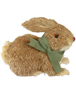 Northlight 7" Sisal Rabbit Easter Figure