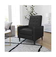 Darcy Recliner Chair Mid-Century Modern Tufted Upholstery Ergonomic Push Back Living Room