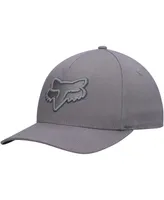 Men's Fox Gray Epicycle 2.0 Blue Logo Flex Hat