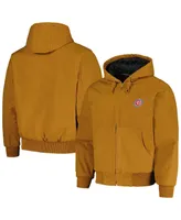 Men's Dunbrooke Brown Chicago Cubs Dakota Work Full-Zip Hoodie Jacket