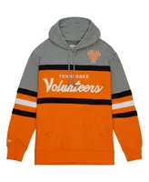 Men's Mitchell & Ness Orange Tennessee Volunteers Head Coach Pullover Hoodie