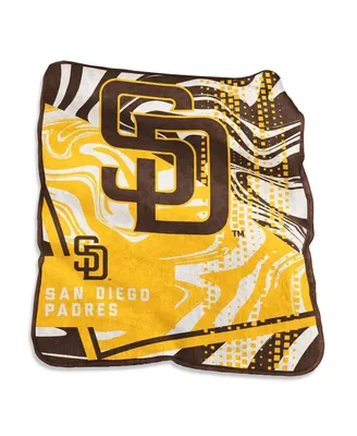 San Diego Padres 50" x 60" Swirl Raschel Throw Blanket