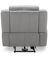 Addyson 41" Zero Gravity Leather Recliner with Power Headrest, Created for Macy's