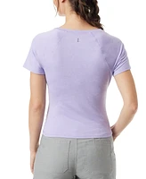 Bass Outdoor Women's Ruched Raglan-Sleeve Fashion Tee