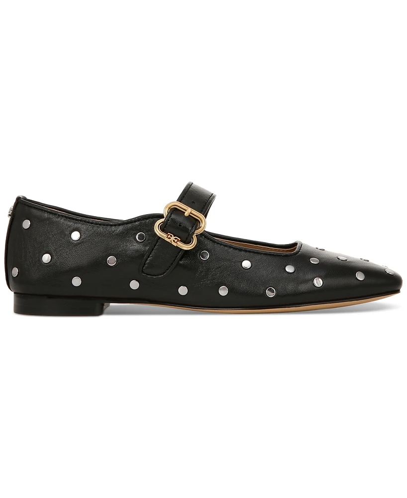 Sam Edelman Women's Michaela Stud Mary Jane Flats