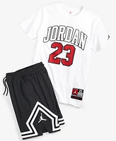 Jordan Big Boys Air Diamond Dri-Fit Ii Shorts