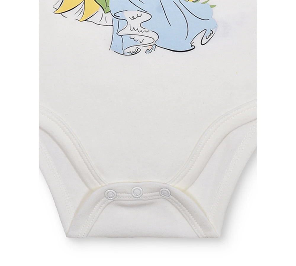 Disney Baby 3 Pack Princesses Bodysuits