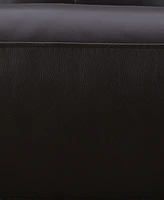 Addyson 117" 5-Pc. Leather Sectional with 3 Zero Gravity Recliners Power Headrests, Created for Macy's