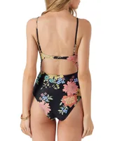 O'Neill Women's Kali Floral-Print One-Piece Swimsuit