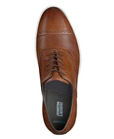 Johnston & Murphy Men's Brody Cap Toe Shoes - Brown Hand