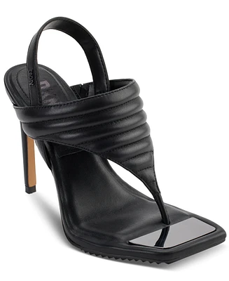 Dkny Women's Ranae Square-Toe Slingback Dress Sandals