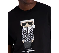 Karl Lagerfeld Paris Men's Flat-Head Graphic T-Shirt