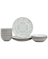 Tabletops Unlimited Carrara 12 Pc. Dinnerware Set, Service for 4