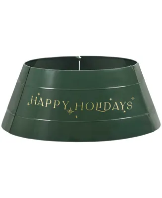 Homcom 26 Inch Christmas Tree Collar Ring, Stand Cover for Decor