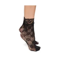 Stems Women's Trellis Fishnet Socks