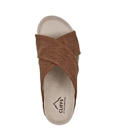 Cliffs by White Mountain Collet Comfort Wedge Sandal