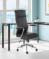 Office Star 48" Fabric, Chrome High Back Manager's Chair