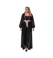 Unique Vintage Plus Billow Long Sleeved Hollywood Duster