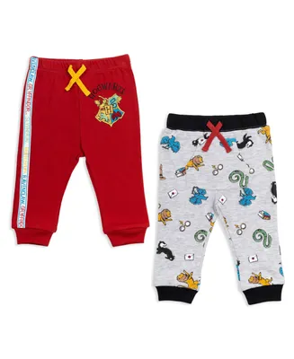 Harry Potter Gryffindor Hufflepuff Raven claw Slytherin Baby 2 Pack Pants Newborn to Infant