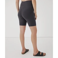 Pact Maternity On the Go-To Bike Short Made With Organic Cotton