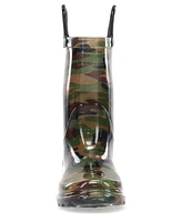 Toddler & Little Boy's Lighted Camo Rain Boot