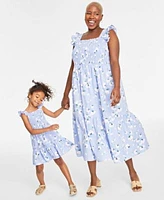 On 34th Mommy Me Cotton Smocked Midi Dress Created For Macys