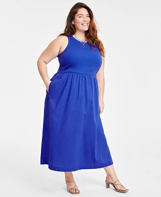 On 34th Trendy Plus Tank Midi Dress, Created for Macy's