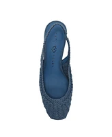 Katy Perry Women's Laterr Woven Sling-Back Heels