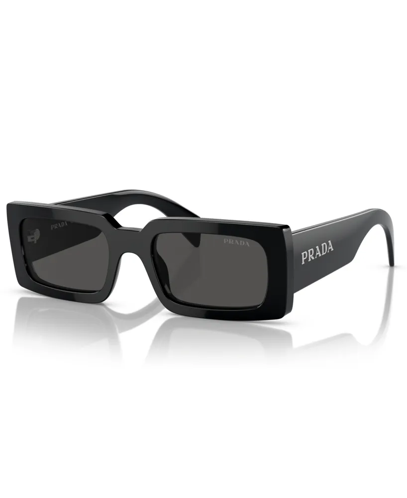 Prada Lettering Rectangular Women's Sunglasses, Pr A07S