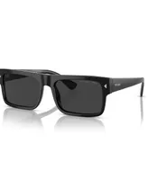 Prada Signature Rectangular Men's Sunglasses