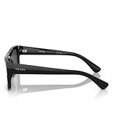 Prada Signature Rectangular Men's Sunglasses