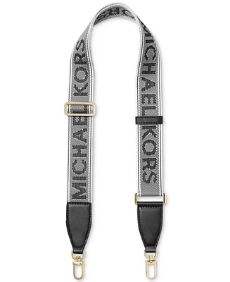 Michael Kors Jet Set Travel 40mm Logo Webbing Strap
