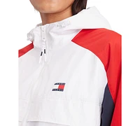 Tommy Jeans Women's Chicago Colorblocked Windbreaker Jacket