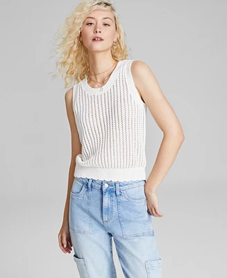 And Now This Women's Scoop-Neck Sleeveless Sweater Tank Top, Created for Macy's