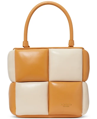 kate spade new york Boxxy Colorblocked Smooth Leather Tote