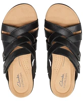 Clarks Laurieann Bali Strappy Platform Slide Sandals