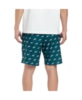 Men's Concepts Sport Midnight Green Philadelphia Eagles Gauge Jam Two-Pack Shorts Set