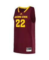 Men's adidas #22 Maroon Arizona State Sun Devils Swingman Jersey