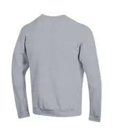 Men's Champion Heather Gray Texas Longhorns Arch Pill Sweatshirt