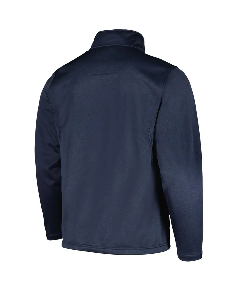 Men's Dunbrooke Heather Navy Milwaukee Brewers Explorer Full-Zip Jacket