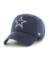 Men's '47 Brand Navy Dallas Cowboys Sure Shot Franchise Fitted Hat