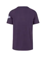 Men's '47 Brand Purple Los Angeles Lakers Franklin Fieldhouse T-shirt