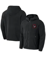 Men's Nfl x Darius Rucker Collection by Fanatics Black Houston Texans Sherpa Full-Zip Hoodie