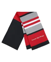 Women's Wear by Erin Andrews Detroit Red Wings Stripe Glove and Scarf Set